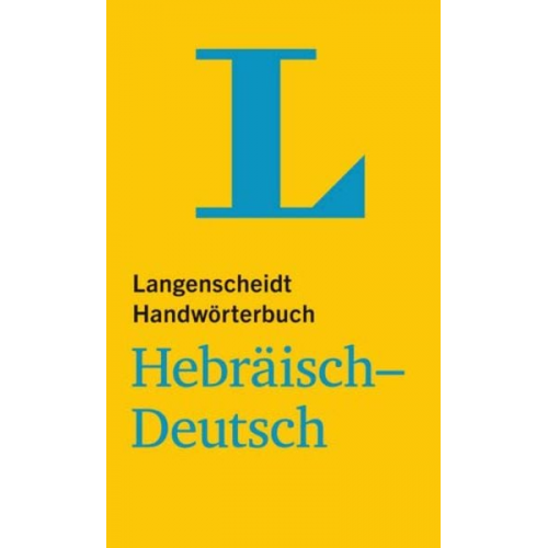 Jaacov Lavy - Langenscheidt Handwörterbuch Deutsch-Hebräisch - für Schule, Studium und Beruf