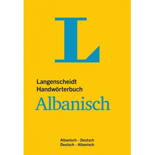 Oda Buchholz Wilfried Fiedler Gerda Uhlisch Ardian Klosi - Langenscheidt Handwörterbuch Albanisch - für Schule, Studium und Beruf