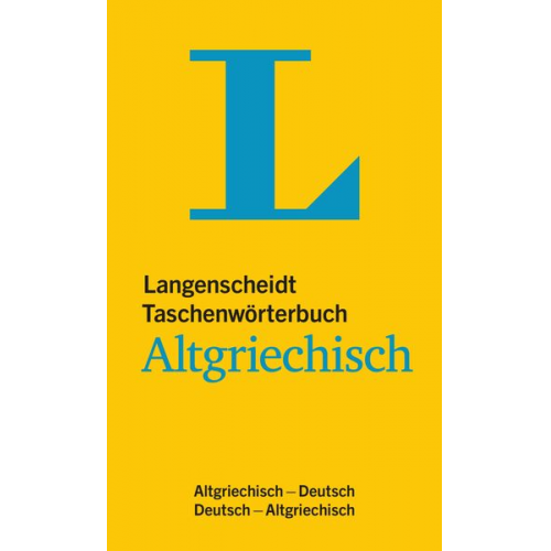 Hermann Menge - Langenscheidt Taschenwörterbuch Altgriechisch