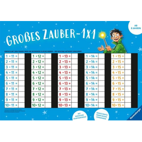 Zaubertafel: Großes Zauber-1x1