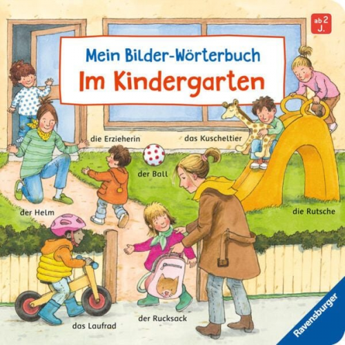 Susanne Gernhäuser - Mein Bilder-Wörterbuch: Im Kindergarten