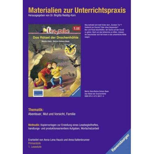 Martin Klein Betina Gotzen-Beek - Materialien Unterrichtspraxis - Klein: Rätsel Drachenhöhle