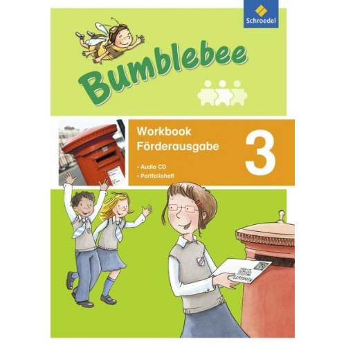 Gisela Ehlers - Bumblebee 3. Förderheft - Inklusion 3 plus Portfolioheft und Pupil's Audio-CD