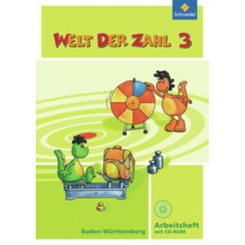 Antje Brenner Andreas Kittel Stefan Sosinski Dorothea Ziegler - Welt der Zahl 3. Arbeitsheft. Baden-Württemberg