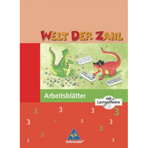 Hans-Dieter Rinkens Kurt Hönisch - Welt der Zahl 3 Arb+CD-ROM Nord (05)