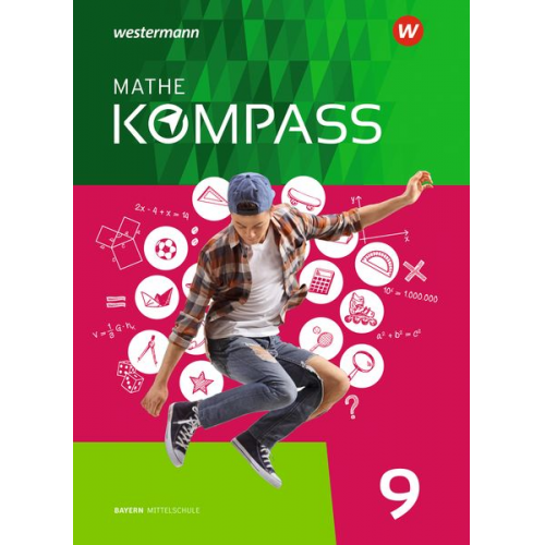 Mathe Kompass 9. Schulbuch. Für Bayern