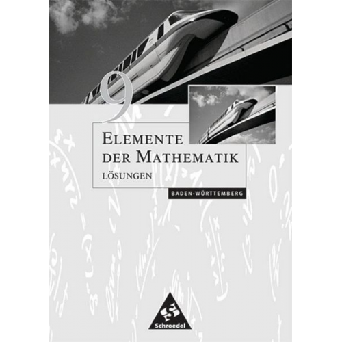 Elemente Mathe 9 Lös. S1 BW (2001)