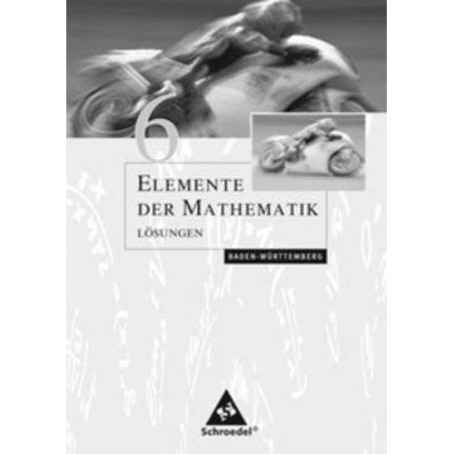 Elemente Mathe 6 Lös. S1 BW 2004