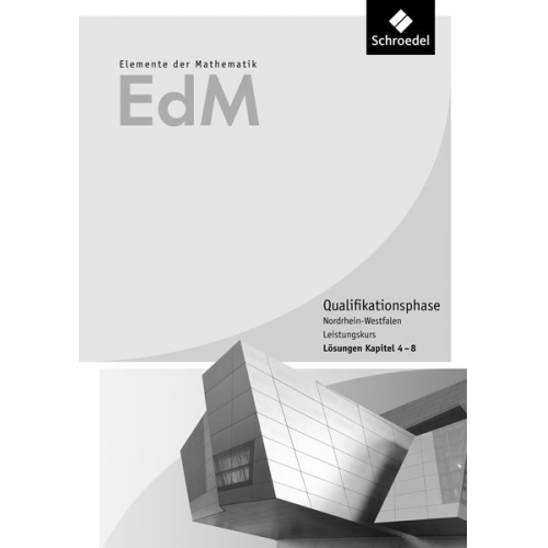 Elemente der Mathematik SII. Lösungen Teil 2. Qualifikationsphase Leistungskurs. Nordrhein-Westfalen