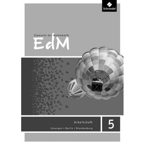 Elemente Mathe 5 Lös. Arb. S1 Bln BRAN (2016)