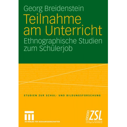 Georg Breidenstein - Teilnahme am Unterricht