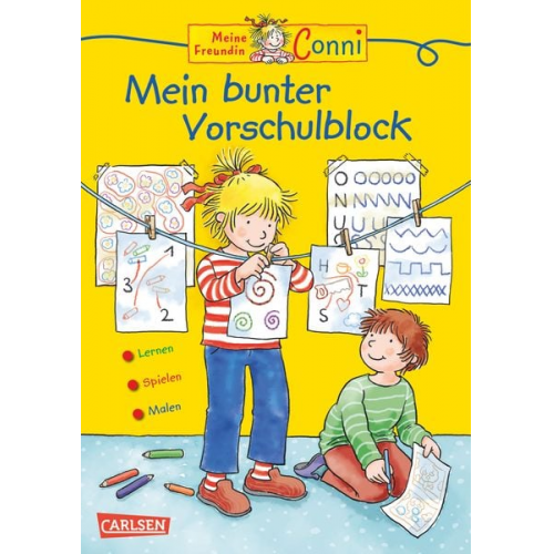 Hanna Sörensen - Conni Gelbe Reihe (Beschäftigungsbuch): Mein bunter Vorschulblock