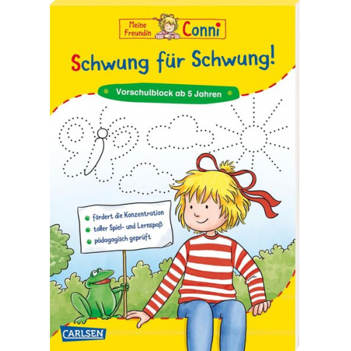 Hanna Sörensen - Conni Gelbe Reihe (Beschäftigungsbuch): Schwung für Schwung. Vorübungen zum Schreiben