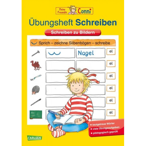 Hanna Sörensen - Conni Gelbe Reihe (Beschäftigungsbuch): Übungsheft Schreiben