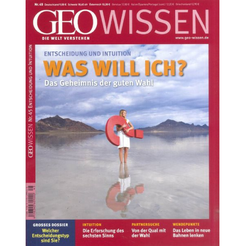 Michael Schaper - GEO Wissen / GEO Wissen 45/2010 - Entscheidung und Intuition - Was will ich?