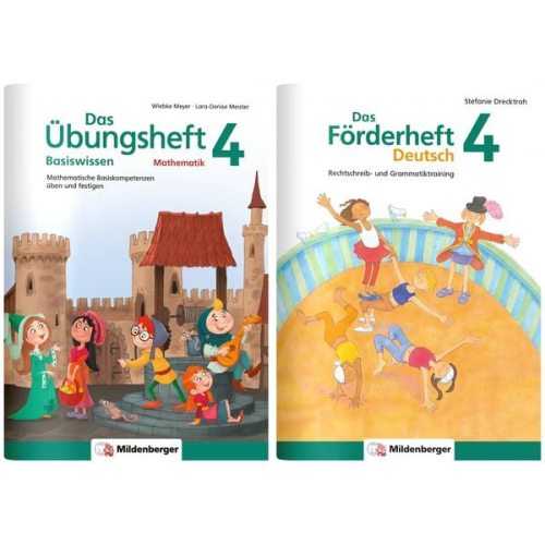 Sicher ins 5. Schuljahr – Paket: Förderprogramm Rechnen – Schreiben – Grammatik · Klasse 4