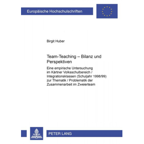 Birgit Huber - Team-Teaching – Bilanz und Perspektiven