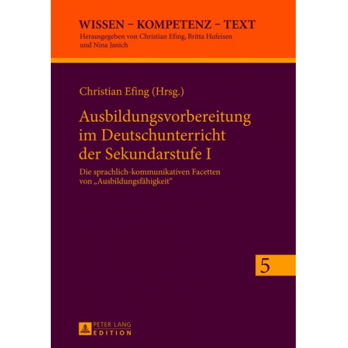 Ausbildungsvorbereitung im Deutschunterricht der Sekundarstufe I