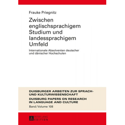 Frauke Priegnitz - Zwischen englischsprachigem Studium und landessprachigem Umfeld