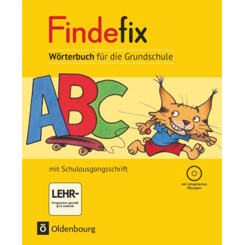 Findefix Wörterbuch in Schulausgangsschrift mit CD-ROM