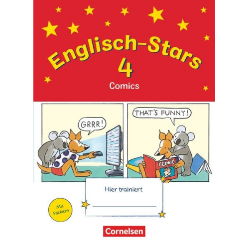 Barbara Gleich Katrin Schmidt Britta Schöpe Irene Reindl - Englisch-Stars 4. Schuljahr. Übungsheft Comics