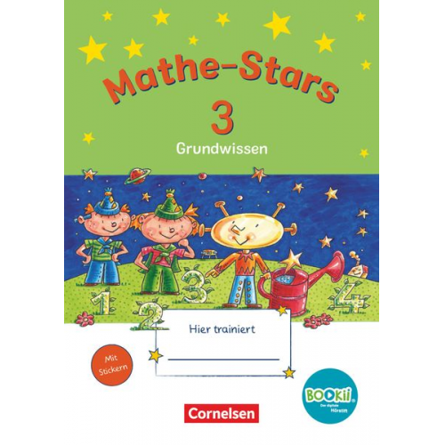 Ursula Kobr Werner Hatt Beatrix Pütz Stefan Kobr Birgit Krautloher - Mathe-Stars - Grundwissen - BOOKii-Ausgabe - 3. Schuljahr. Übungsheft mit Lösungen