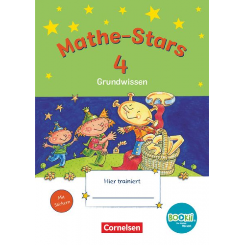 Ursula Kobr Werner Hatt Beatrix Pütz Stefan Kobr Birgit Krautloher - Mathe-Stars - Grundwissen - BOOKii-Ausgabe - 4. Schuljahr. Übungsheft mit Lösungen