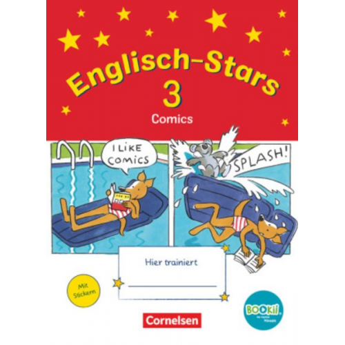 Barbara Gleich Kathrin Schmidt Britta Schöpe Irene Reindl - Englisch-Stars - BOOKii-Ausgabe - 3. Schuljahr. Comics. Übungsheft mit Lösungen