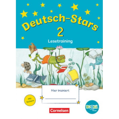 Ursula Kuester Annette Webersberger Cornelia Scholtes - Deutsch-Stars - BOOKii-Ausgabe - 2. Schuljahr. Lesetraining. Übungsheft mit Lösungen