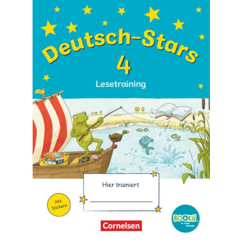 Ursula Kuester Annette Webersberger Cornelia Scholtes - Deutsch-Stars - BOOKii-Ausgabe - 4. Schuljahr. Lesetraining - Übungsheft mit Lösungen