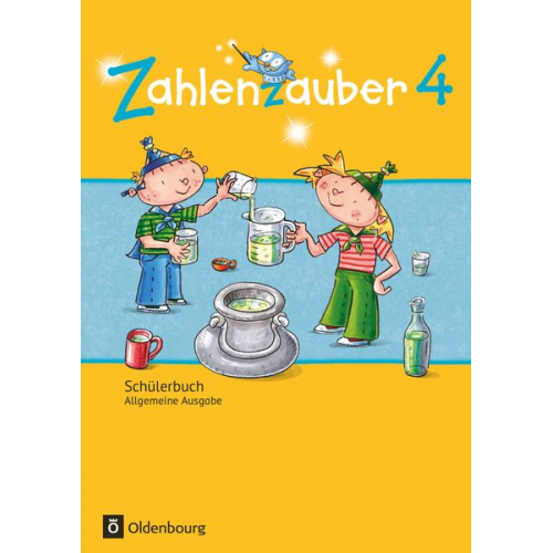 Petra Ihn-Huber Ruth Dolenc-Petz Christine Kullen Bettina Betz Hedwig Gasteiger - Zahlenzauber 4. Schuljahr - Allgemeine Ausgabe - Schülerbuch mit Kartonbeilagen