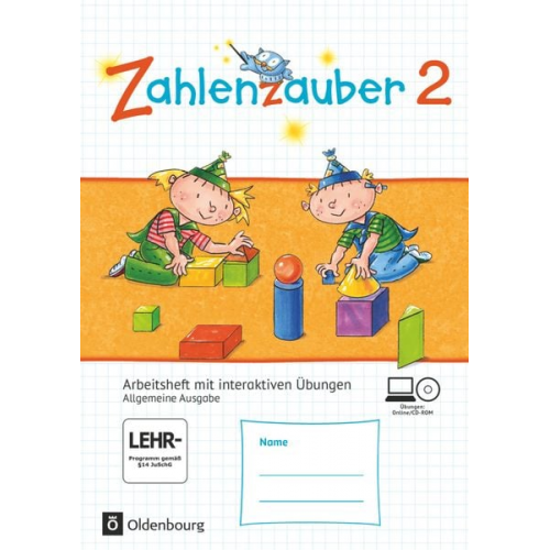 Petra Ihn-Huber Ruth Dolenc-Petz Christine Kullen Bettina Betz Hedwig Gasteiger - Zahlenzauber 2. Sj. Arbeitsheft mit CD-ROM Allg.