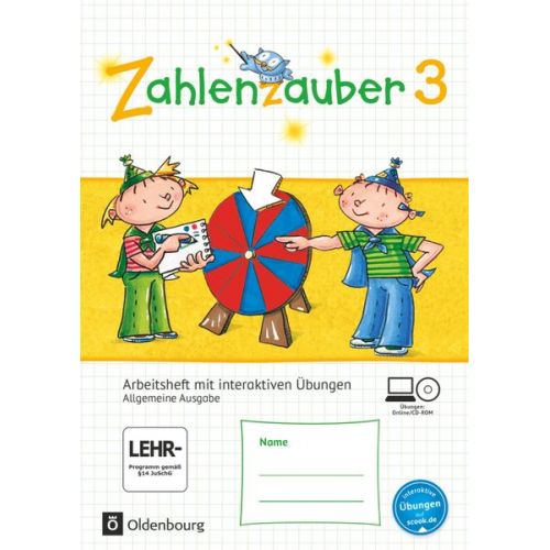 Petra Ihn-Huber Ruth Dolenc-Petz Christine Kullen Bettina Betz Hedwig Gasteiger - Zahlenzauber 3. Schuljahr - Allgemeine Ausgabe - Arbeitsheft mit interaktiven Übungen auf scook.de