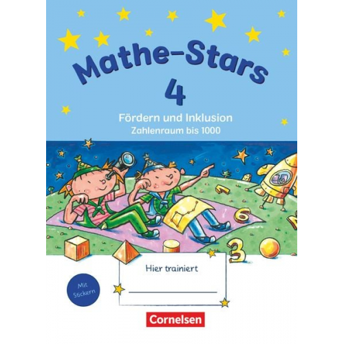 Birgit Schlabitz - Mathe-Stars - Fördern und Inklusion 4. Schuljahr - Übungsheft