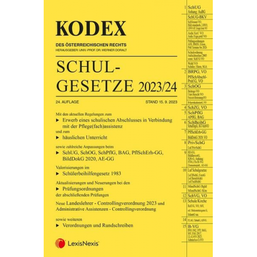 KODEX Schulgesetze 2023/24