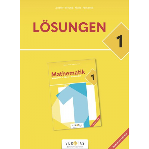 Eva Breunig Elisabeth Fitzka Elisabeth Mürwald-Scheifinger Dominik Pawlowski Julia Anna Skramlik - Mathematik Verstehen + Üben + Anwenden. Übungen 5 - Lösungsheft