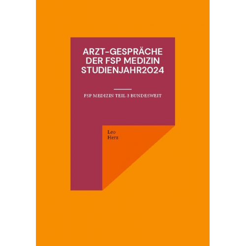 Leo Herz - Arzt-Gespräche der FSP Medizin Studienjahr2024