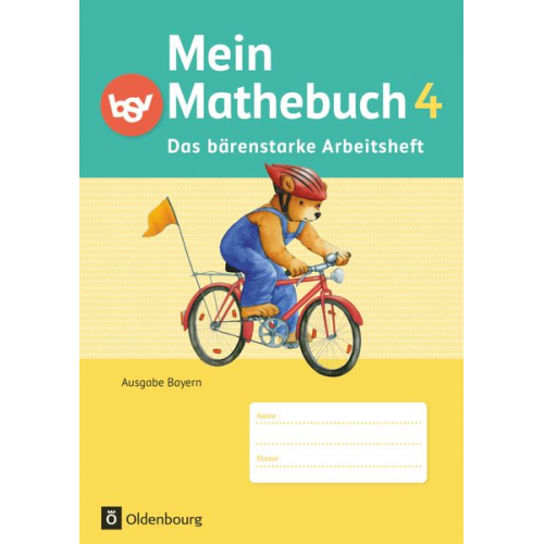 Johanna Schmidt-Büttner - Mein Mathebuch 4. Jahrgangsstufe. Arbeitsheft mit Kartonbeilagen. Ausgabe B für Bayern