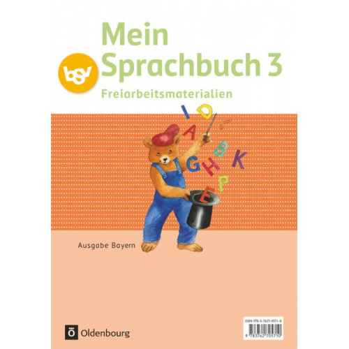 Mein Sprachbuch 3. Jg. Freiarbeitsmaterialien BAY