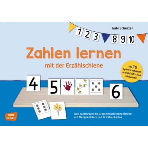 Gabi Scherzer - Zahlen lernen mit der Erzählschiene. Erzählschienen-Figurenset