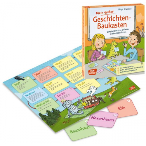 Helga Gruschka - Mein großer Geschichten-Baukasten zum Geschichten erfinden und Erzählen lernen