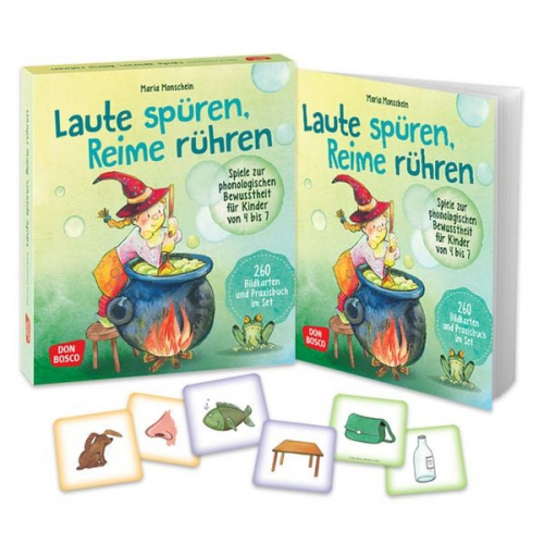 Maria Monschein - Laute spüren, Reime rühren. Spiele zur phonologischen Bewusstheit für Kinder von 4 bis 7