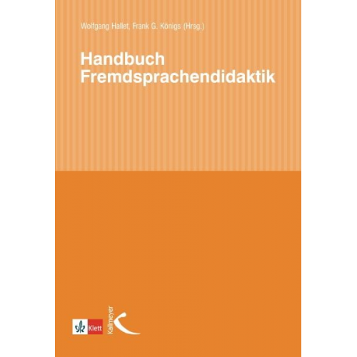 Wolfgang Hallet Frank G. Königs - Handbuch Fremdsprachendidaktik