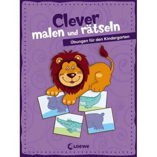 Clever malen und rätseln - Übungen für den Kindergarten