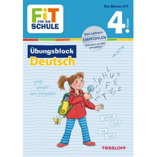 Werner Zenker - Zenker, W: Fit für die Schule: Übungsblock Deutsch 4. Klasse