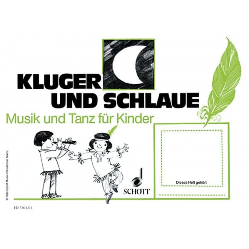 Elisabeth Hörner Manuela Keglevic Ulrike Schrott - Musik und Tanz für Kinder. Kinderheft 3. Kluger Mond und schlaue Feder