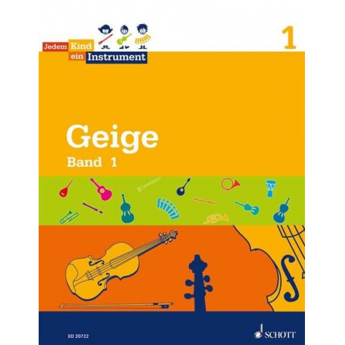 Norbert Koop Luise Schroeter - Geige Band 1 - Jedem Kind ein Instrument