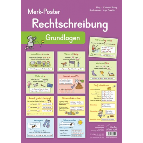 Merk-Poster: Rechtschreibung - Grundlagen