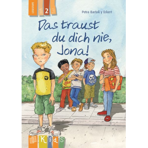 Petra Bartoli y Eckert - KidS Klassenlektüre: Das traust du dich nie, Jona! Lesestufe 2