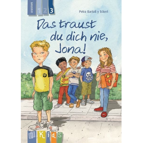 Petra Bartoli y Eckert - KidS Klassenlektüre: Das traust du dich nie, Jona! Lesestufe 3